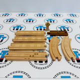 Straight and Curves Track Pack No Ramps/Cow (Thomas Wood Mattel) Used - Thomas Brand