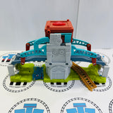 Talking Bulstrode & Which-Way Bridge Set #1 with Percy (Missing 1 Cargo Piece) Used - All Engines Go Trackmaster Revolution