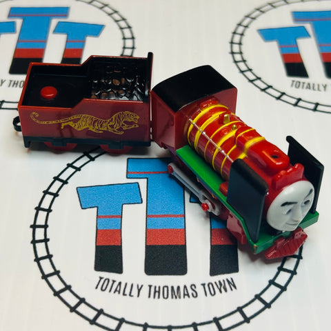 Yong Bao No Stickers Pull Along Capsule Plarail - Used