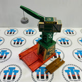 Cranky the Crane Unpainted New Wood Edition with Adapters (Missing Cargo Loader) - Used