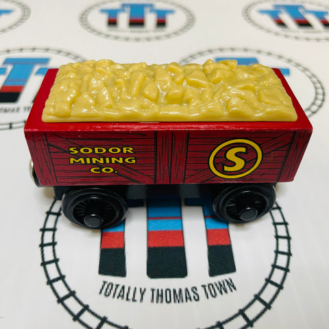 Gold Car (Learning Curve) Good Condition Wooden - Used