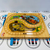 Play and Go Carrying Case #3 (Mattel) Missing Plastic Inserts Fair Condition Wooden - Used