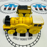 Engine Recognition Molly & Tender (Learning Curve) Fair Condition Chipping Paint Wooden - Used