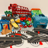 Talking Thomas & Percy Train Set Complete Used - Trackmaster Revolution