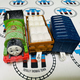 Ghostly Percy (Snowy) (2009) and Cars Used - Trackmaster
