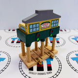 Deluxe Over the Track Signal #4 Small Marks Wooden - Used