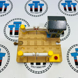 Deluxe Railroad Crossing with Lights and Sound Fair Condition Wooden - Used