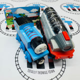 Thomas - Motorized Battery Powered Jet Engine Noisy and Surprised Thomas with Card (Learning Curve) Noisy Wooden - Used