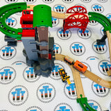 BRIO 33887 Lift & Load Warehouse Set Complete Wooden - Used