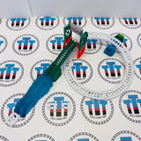 Ice and Snow Expansion Pack #1 (Different Colour Risers) Includes Adapters to Trackmaster Used - Trackmaster Revolution