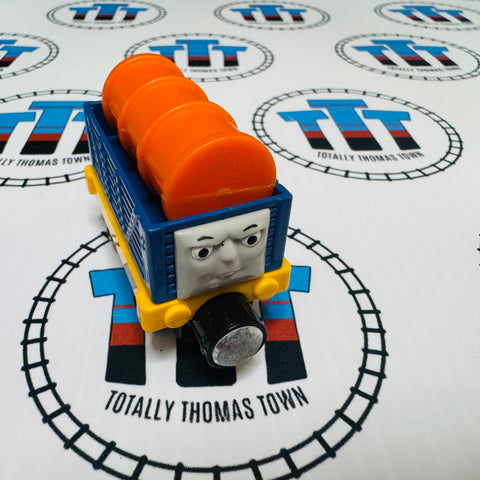Troublesome Truck Blue with Barrel (2013) Used - Take N Play