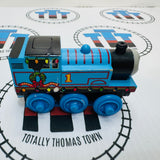 Holiday Lights Thomas Newer Face (Learning Curve) Good Condition Wooden - Used