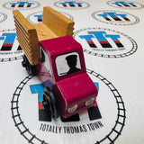 Crosby Delivery Truck #2 Rare Flat Magnet Staples Wooden - Used