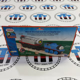 Jet Engine with Surprised Thomas Motorized Battery Powered Noisy/Discoloured with Card Wooden - Used in Box