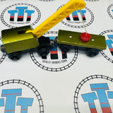 Breakdown Train & Flatbed (Learning Curve 1994) Fair Condition Wooden - Used