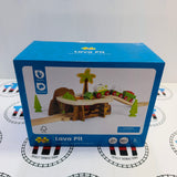 Lava Pit BIGJIGS Rail Wooden - New in Box
