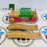 Lifting Bridge with Ascending Track #12 Clickity Clack Wooden - Used