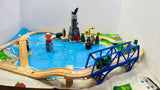 Down by The Docks Set #2 Fair Condition Wooden - Used in Box
