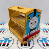 Thomas Engine Caddy Carrying Case Tool Box Style #1 Wooden - Used