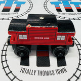 Sodor Line Caboose #4 (Learning Curve) Wooden - Used