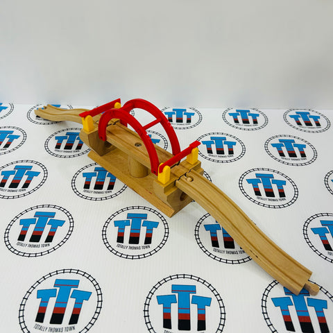 Swing Bridge with Track Wooden - Generic Brand