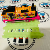 Hyper Glow Nia with 3 Track Piece (2017) Good Condition Used - Trackmaster Revolution
