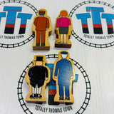 Come Out Henry Story Pack (Missing Station Base/Chipped & Marked Tunnel) with Sad Henry, Knapford Express Coach (1997), Figures, Elsbridge Station and Tunnel Fair Condition Wooden - Used