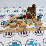 Boulder Mountain Set #1 (No Trains) Wooden - Used