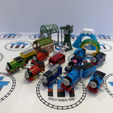 Capsule Plarail Wind-Up and Pull Along Broken Pieces, Missing Pieces, Missing Stickers Fair Condition/Glued Value Pack #6 - Used