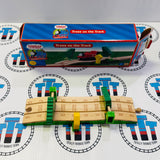 Trees on the Track (Writing on Base) Very Good Condition Wooden - Used in Box