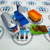 Hugo, Skiff et Wagon à Marchandises Orange (2016) D'occasion - Trackmaster Revolution