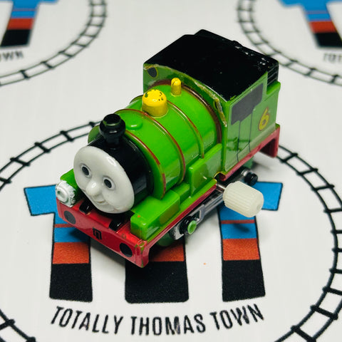 Percy Eyes Left Fair Condition Capsule Plarail Wind Up - Used