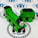 Henry & Tender (Learning Curve 2001) Fair Condition Wooden Rare - Used