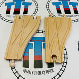 33466 6.5" Parallel Switch Tracks Small Marks - BRIO Brand