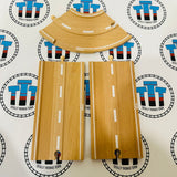 BRIO Road Track Pack #1 Marked Wooden - Used