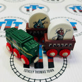 Plastic Green Other Brand Hershey Train with Coaches #1 Wooden - Used