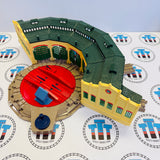 Tidmouth Sheds 5 Doors with Turntable #2 NO BACK SUPPORTS (Mattel) Used - Trackmaster