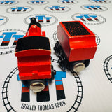 James Flat Magnet & Tender Flat Magnet and Staples #7 Good Condition Wooden - Used