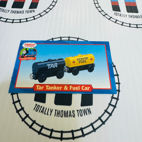 Wooden Railway Character Card Used T - Z (1 Card) Choose Your Option
