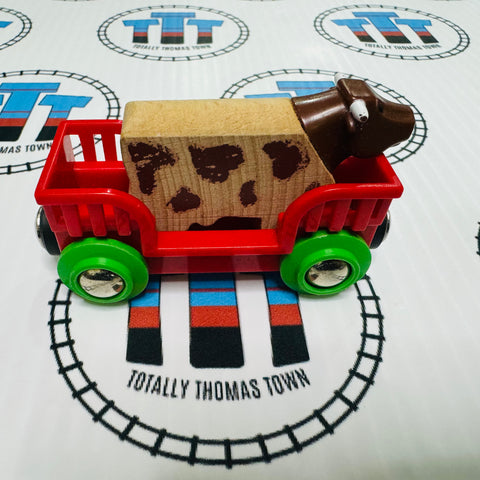 BRIO Car with Cow Wooden - Used