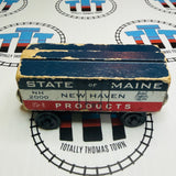 Whittle Shortline State of Maine Box Car (Poor Condition Chipping Paint) Generic Brand Wooden - Used
