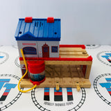 Sodor Search and Rescue with Lights and Sound #1 Low Water No Ascending Track Wooden - Used