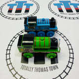 Thomas at the Zoo Set Complete with Trains #1 (Writing on Bottom/Fair Condition Character Cards) Some fish don’t spin properly Wooden Rare - Used