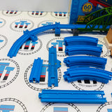 Steam Along Thomas Set with Steam Thomas (working with steam) Used in Box - TOMY