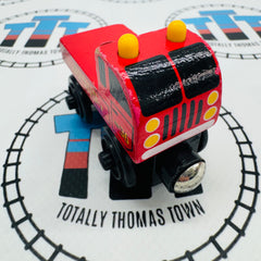Fire Truck (Learning Curve) No Back Piece Wooden - Used