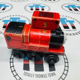 James & Tender (Thomas Wood Mattel Fully Painted) Poor Condition Wooden - Used