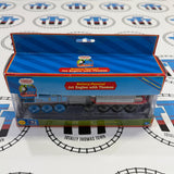 Jet Engine with Surprised Thomas Motorized Battery Powered Noisy/Discoloured with Card Wooden - Used in Box