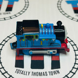 Thomas with Party Decorations #2 (Missing Sticker/Party Hat) Capsule Plarail Wind Up - Used