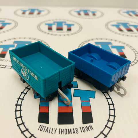 McColl's Farm Cargo Cars Used - Trackmaster Revolution