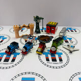 Capsule Plarail Wind-Up and Pull Along Broken Pieces, Missing Pieces, Missing Stickers Fair Condition/Glued Value Pack #2 - Used
